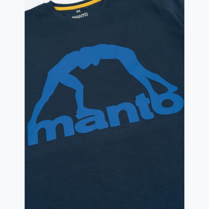 Men's T-shirt MANTO Vibe 25 navy/blue 2