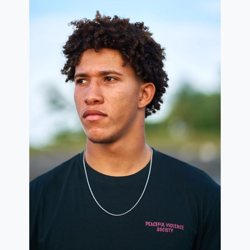 Men's T-shirt MANTO Society 25 black onyx 6