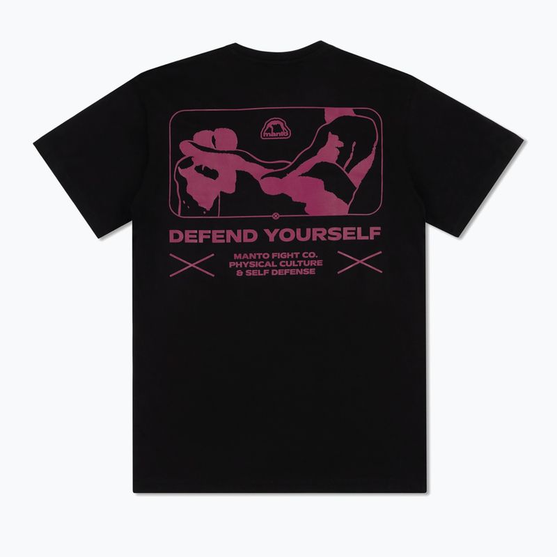 Men's T-shirt MANTO Kicker black 2