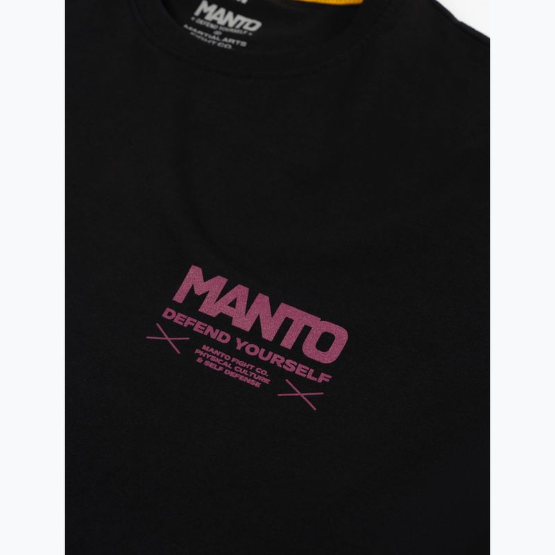 Men's T-shirt MANTO Kicker black 3