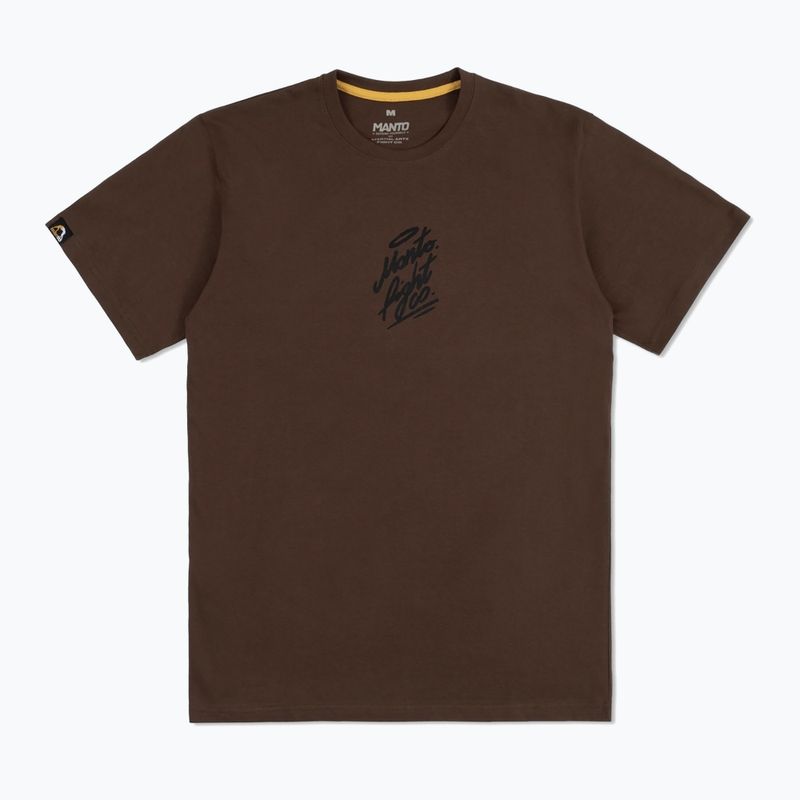 MANTO Dealer T-shirt brown