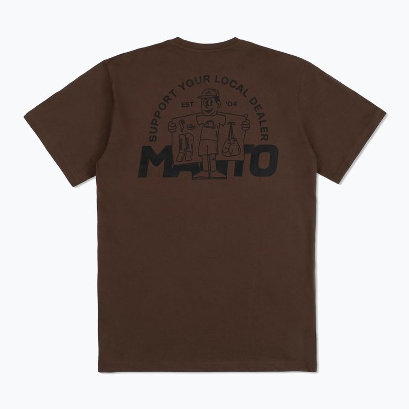MANTO Dealer T-shirt brown 2