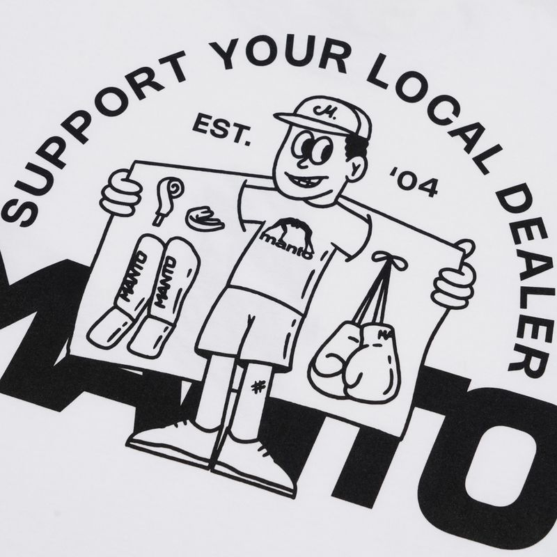 MANTO Dealer T-shirt white 4
