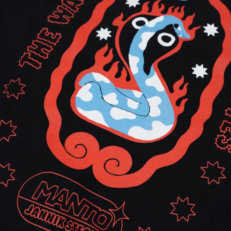 MANTO Cobra T-shirt black 3