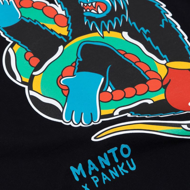 MANTO X Panku Struggle T-shirt black 2