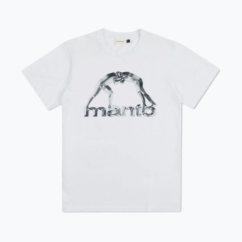 MANTO Metal T-shirt white
