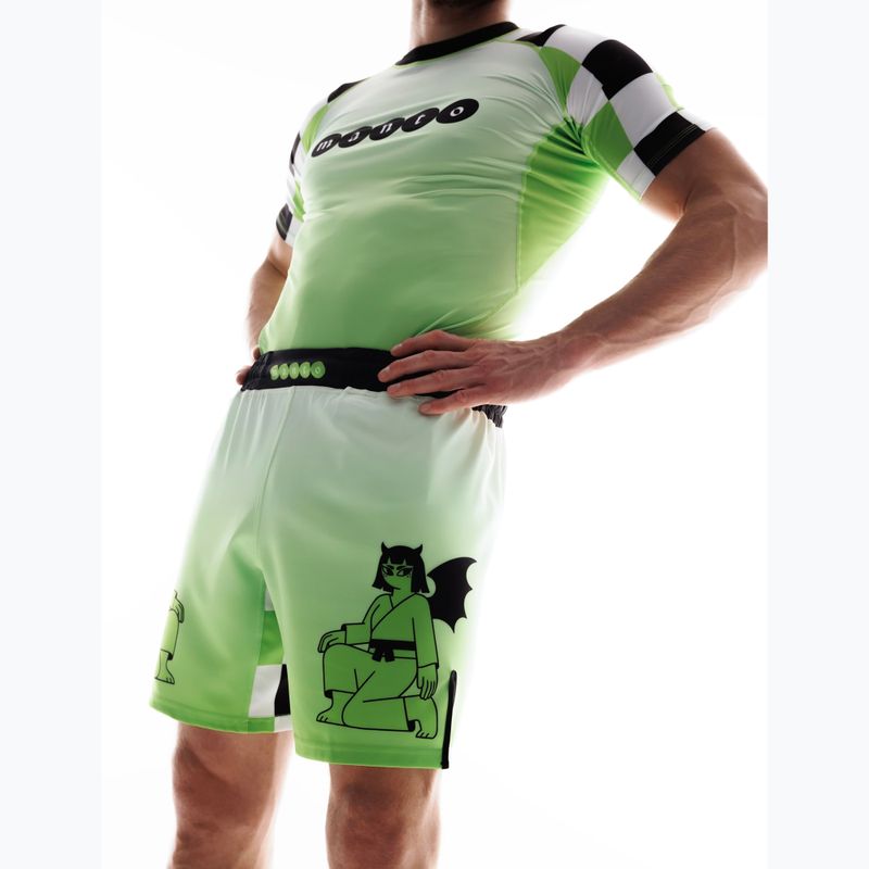 Men's training shorts MANTO Two Sides green 7