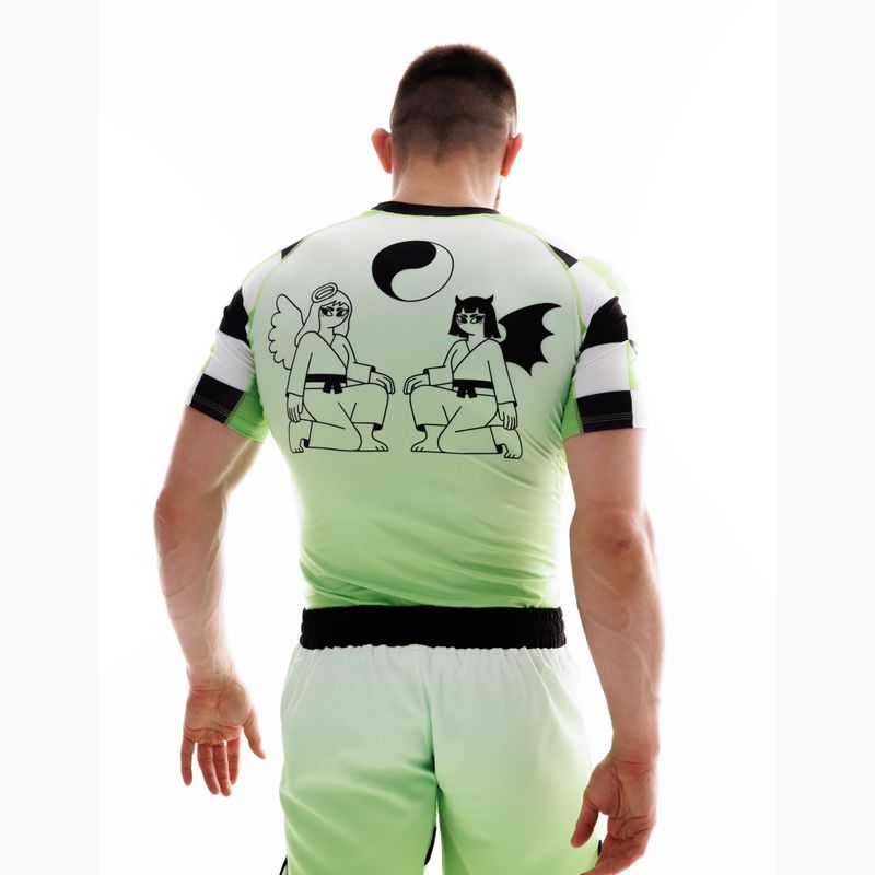 Men's training shorts MANTO Two Sides green 8