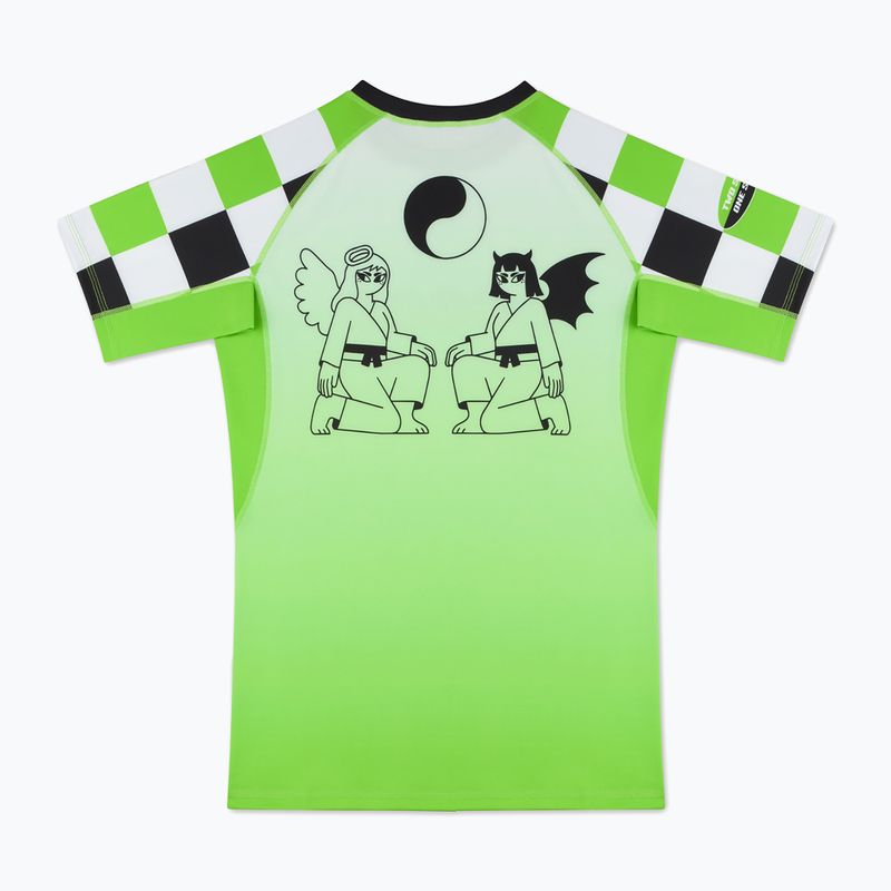 Men's rashguard MANTO Two Sides green 2