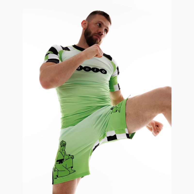 Men's rashguard MANTO Two Sides green 8