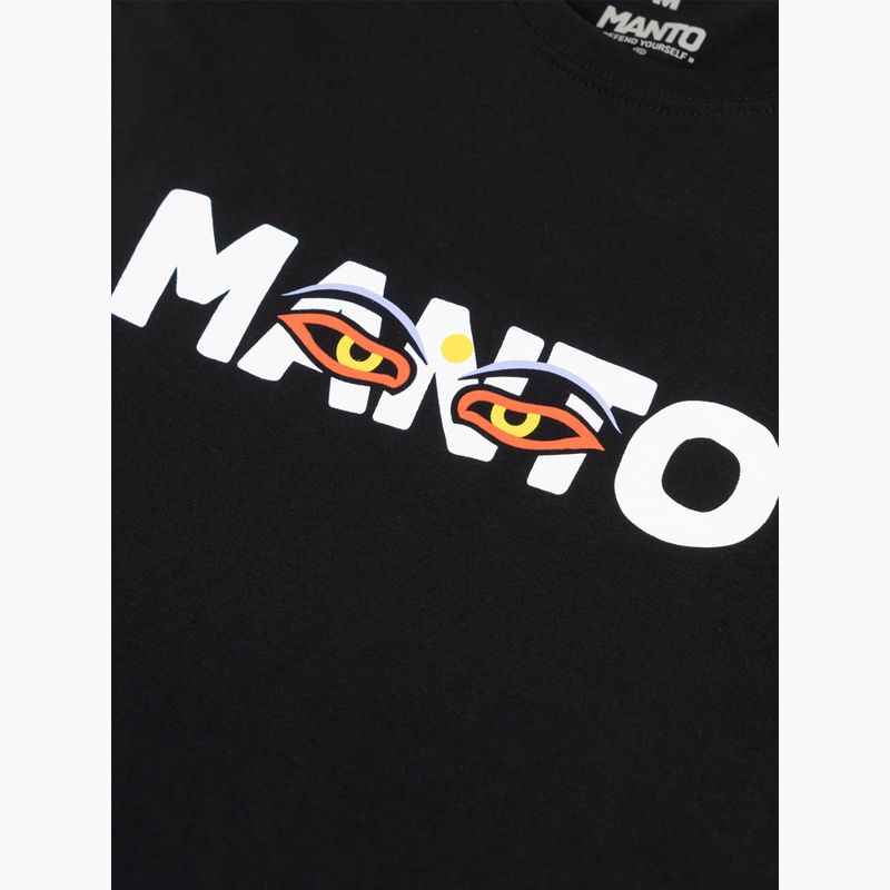 MANTO Body & Soul men's t-shirt black 3