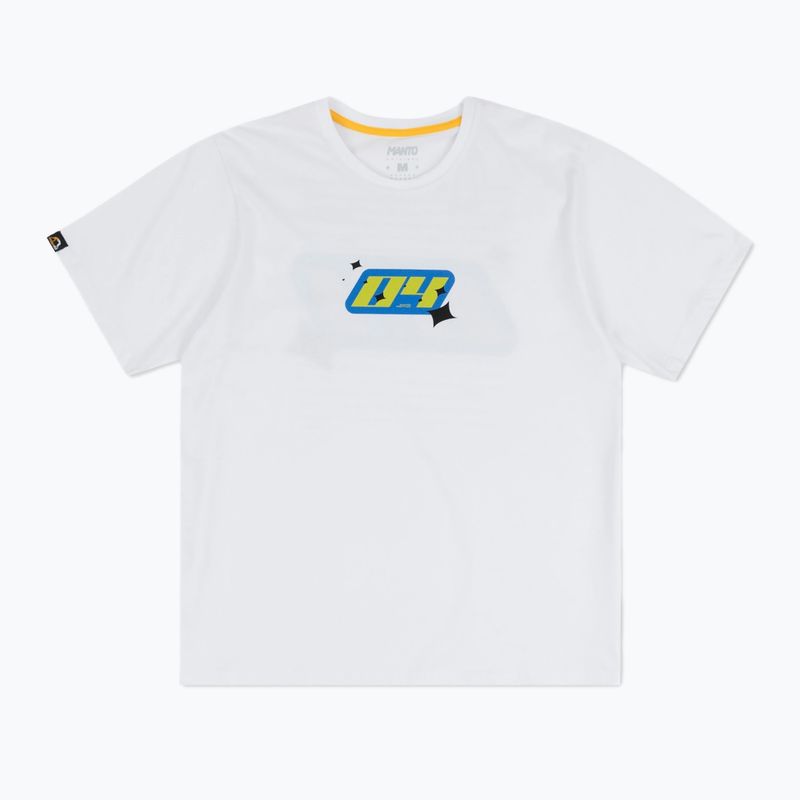 MANTO Racing Oversize T-shirt white