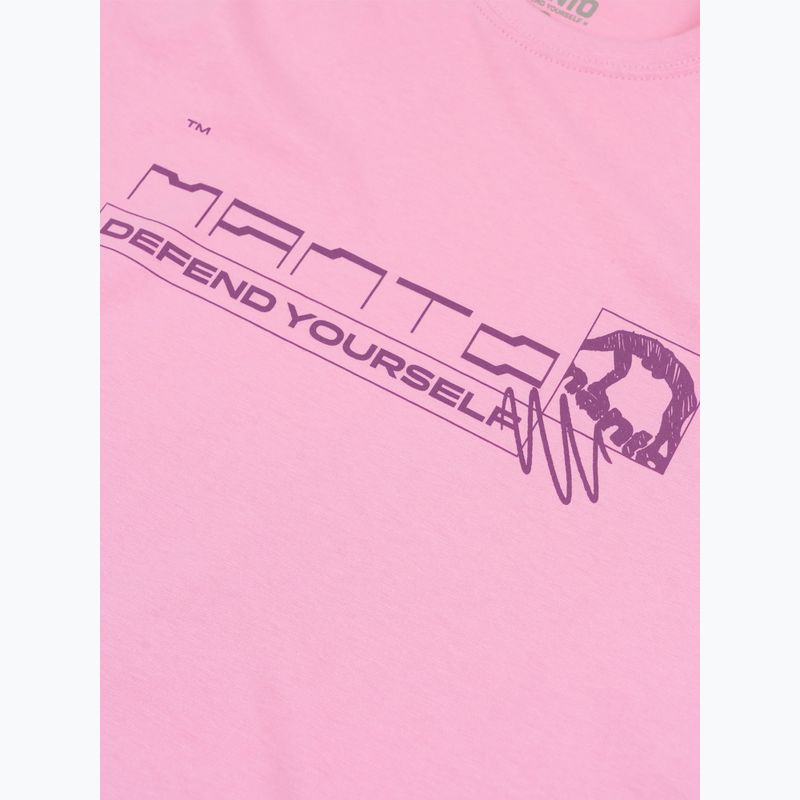 MANTO Claim men's t-shirt pink 2