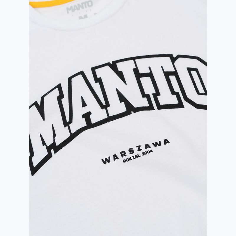 MANTO Warsaw Oversize T-shirt white 2