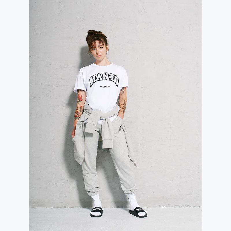 MANTO Warsaw Oversize T-shirt white 3