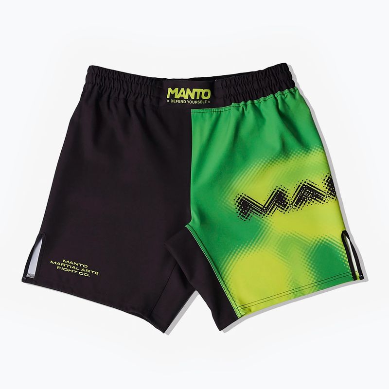 MANTO Atomic training shorts green