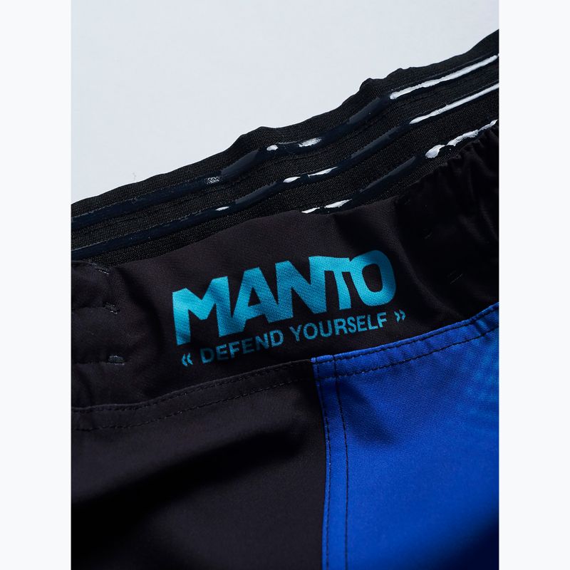 MANTO Atomic training shorts blue 2