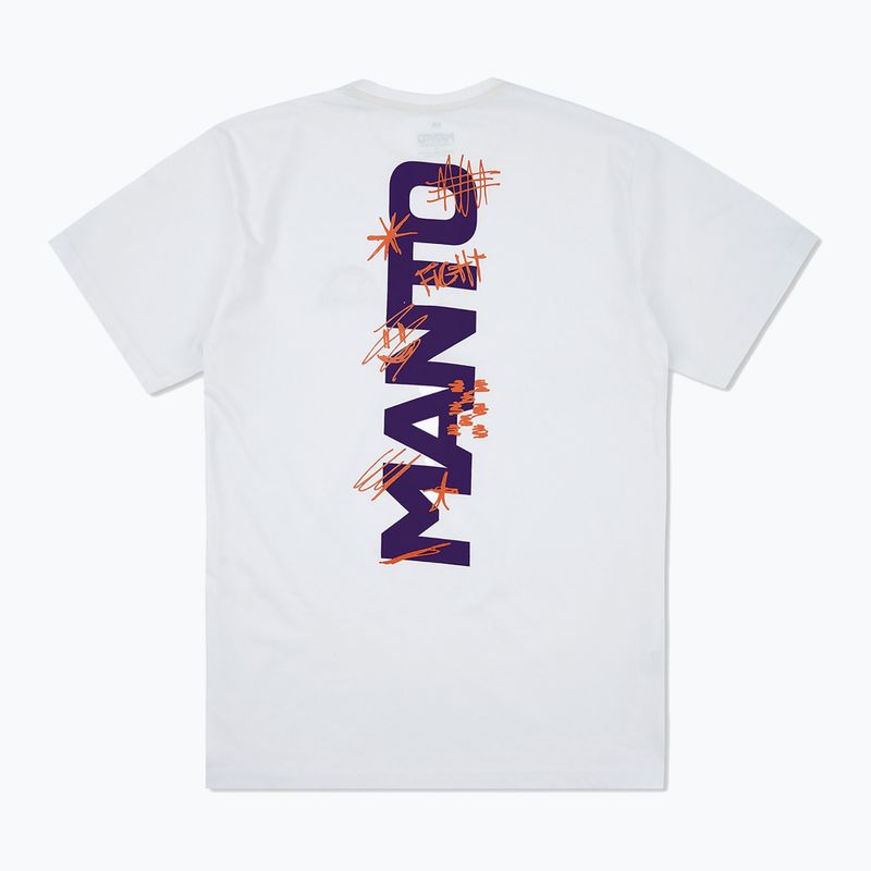 MANTO Vertical T-shirt white 2