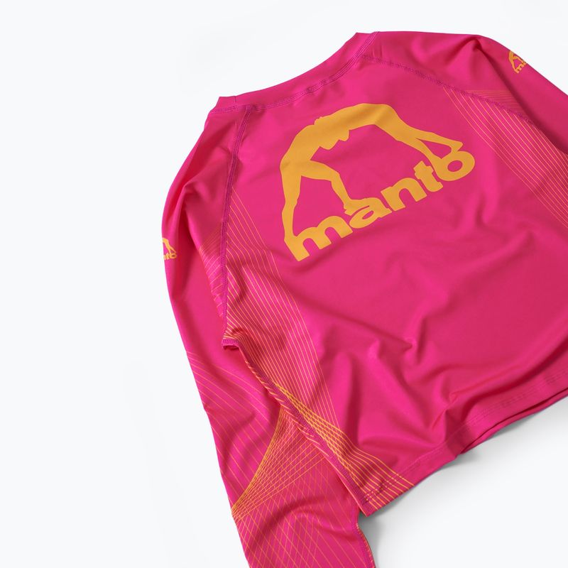 MANTO Defend women's Rashguard lilac 3