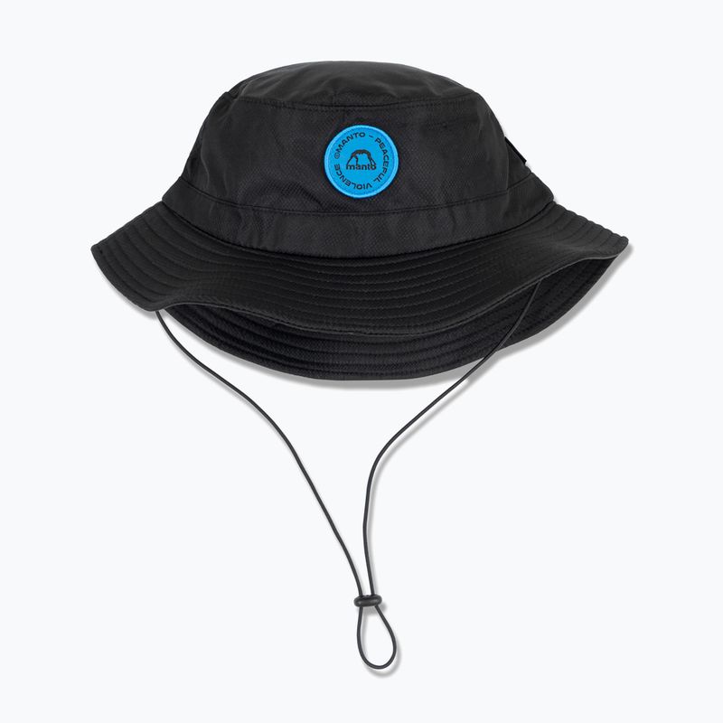 MANTO Circle Bucket men's hat black