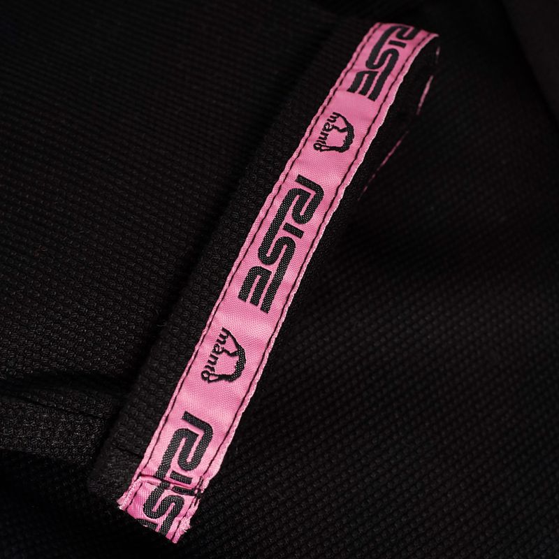 GI for Brazilian jiu-jitsu MANTO Rise 2.0 black/pink 6