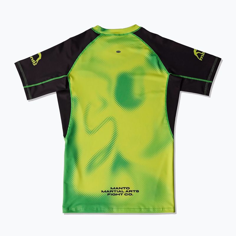 MANTO Atomic Rashguard green 2