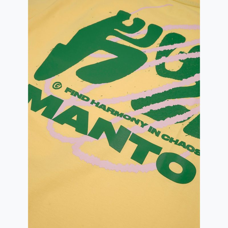 MANTO women's Harmony Oversize T-shirt yellow 3