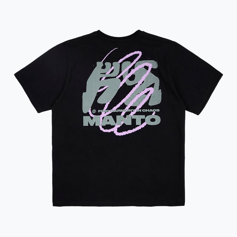 MANTO women's Harmony Oversize T-shirt black 2