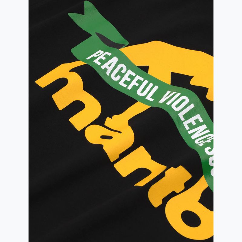 Men's T-shirt MANTO Ribbon black 4