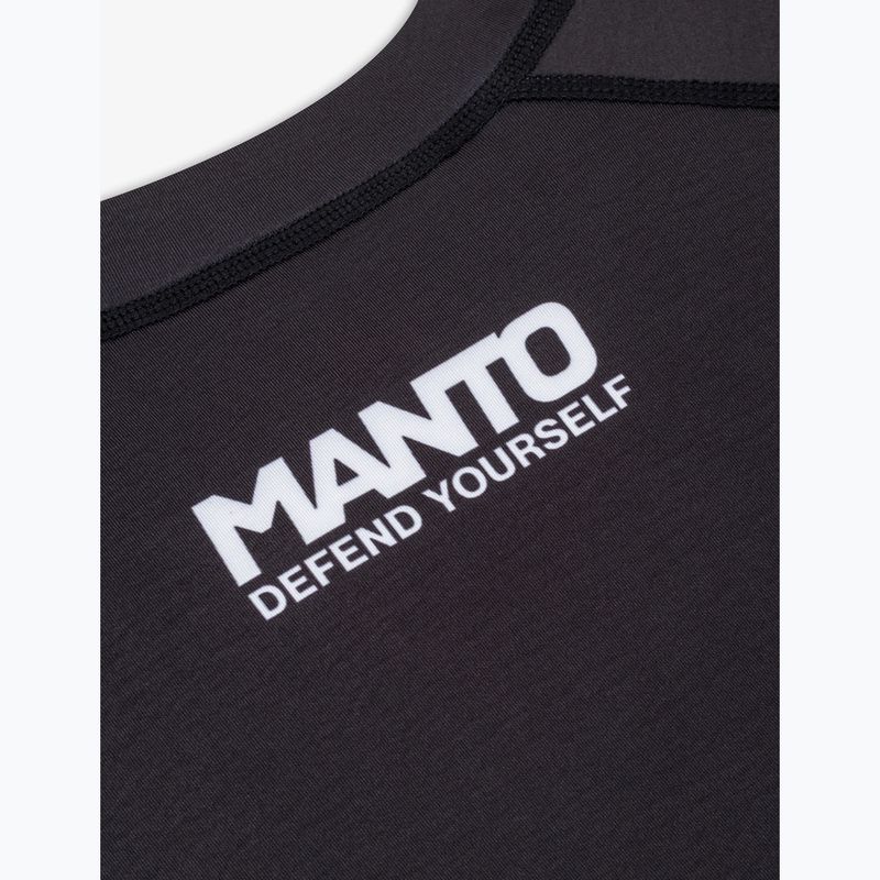 Men's rashguard MANTO Logo black 3