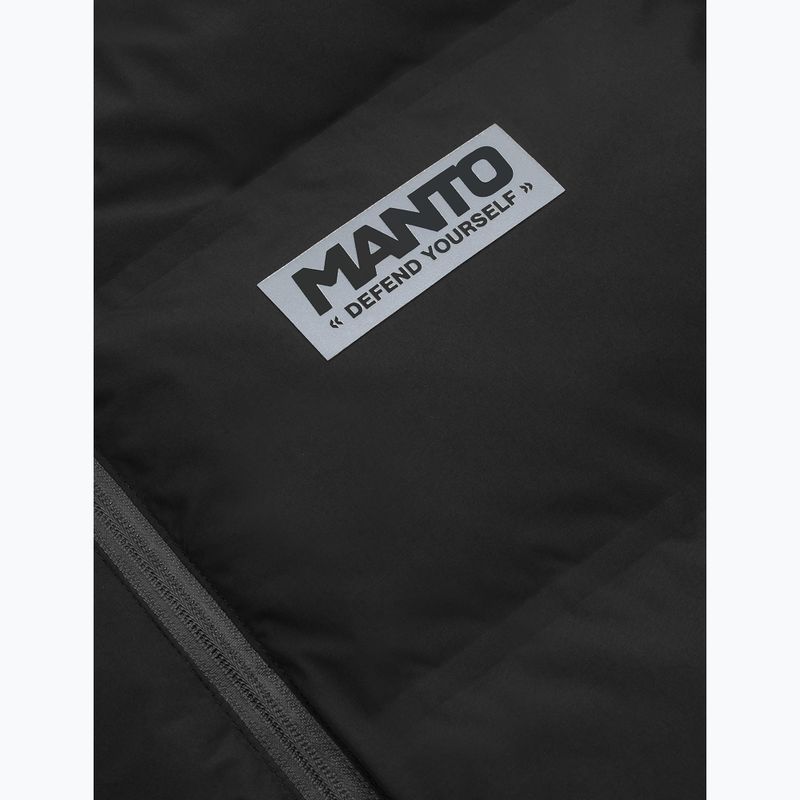 Men's winter jacket MANTO Defend black 6