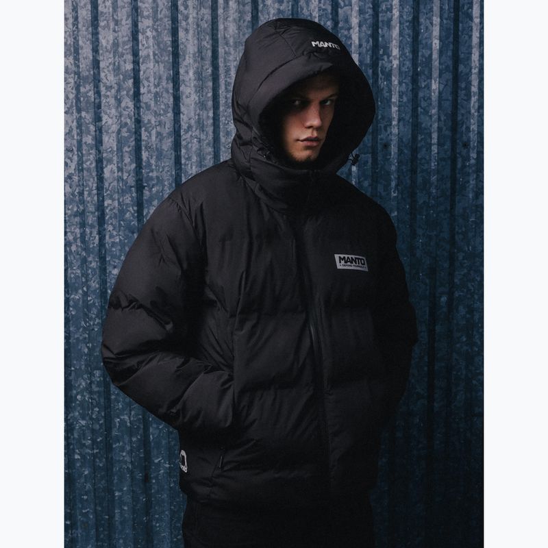Men's winter jacket MANTO Defend black 7