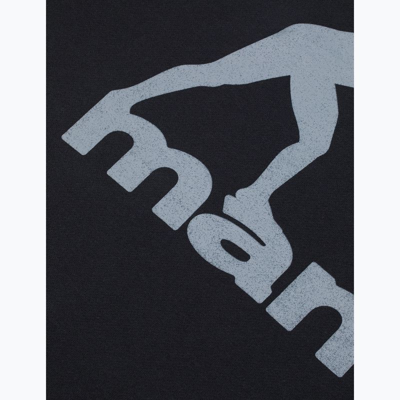 Men's sweatshirt MANTO Peaceful Violence Hoody black 7