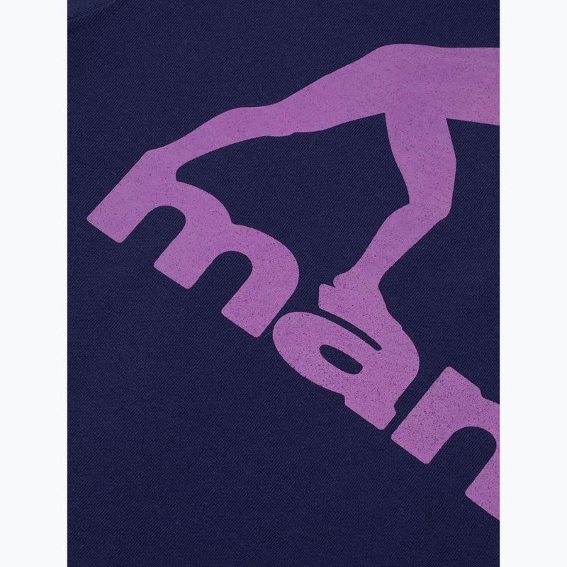 Men's sweatshirt MANTO Peaceful Violence Hoody navy blue 8