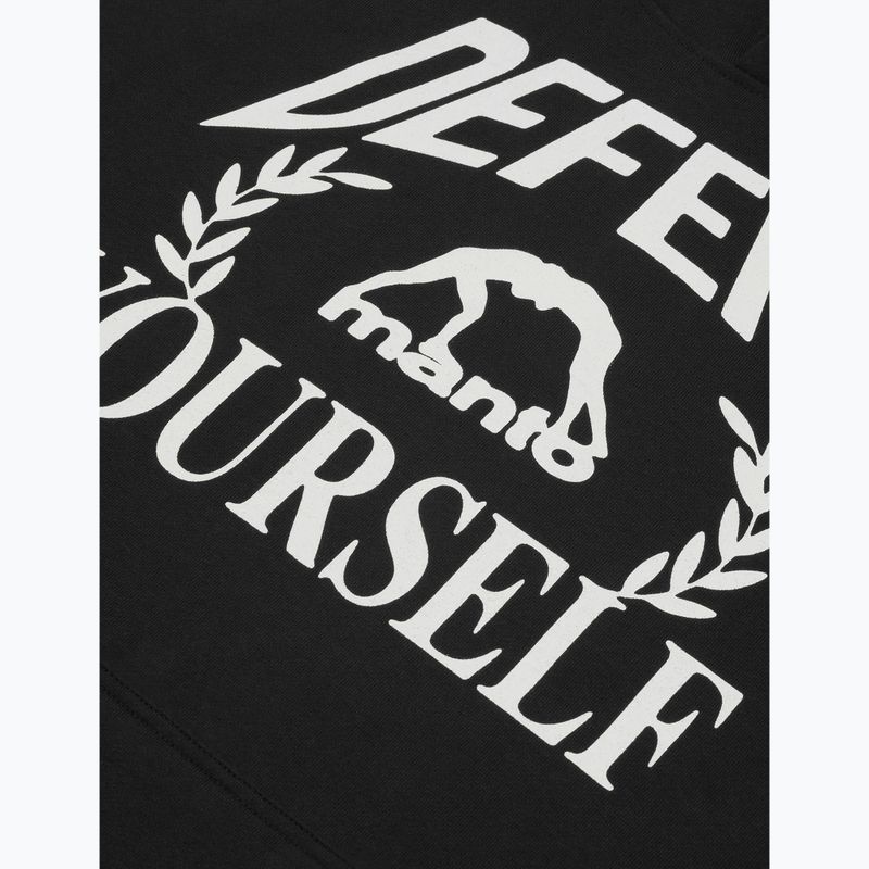 Men's sweatshirt MANTO Defend Hoody black 3