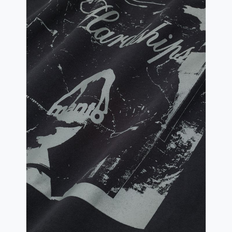 Men's sweatshirt MANTO Resolve Hoody black 4