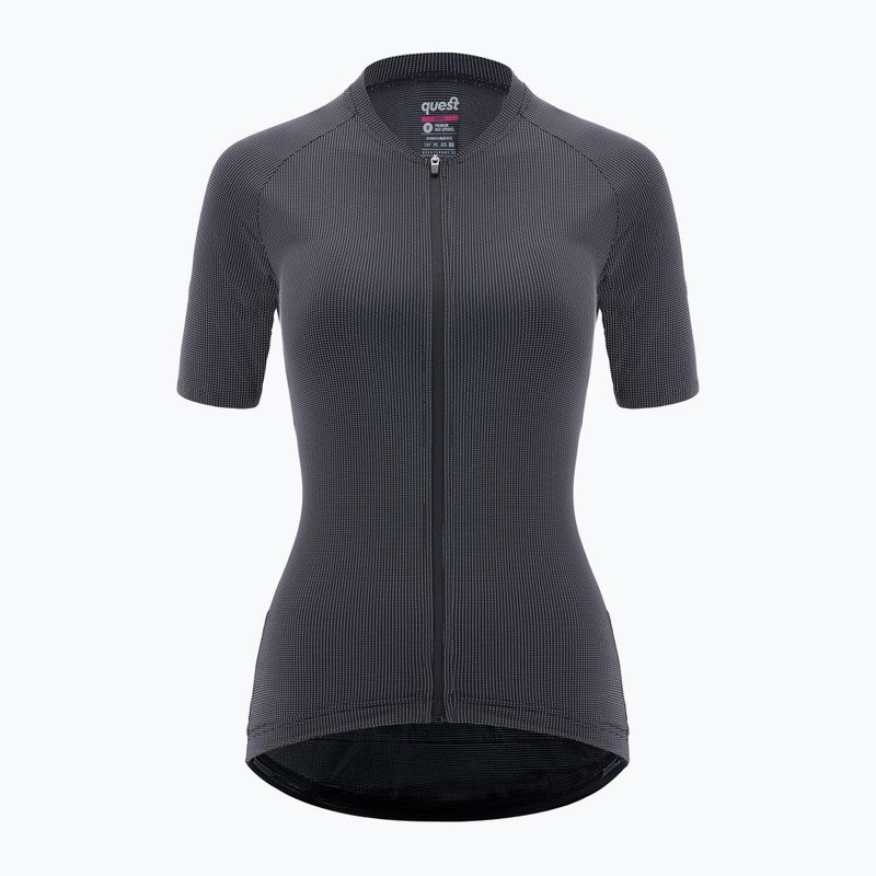 Women's cycling jersey Quest Cambridge black