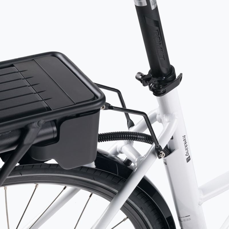 Women's electric bicycle Romet Gazela RM 1 white and black R22B-ELE-28-20-P-672 12