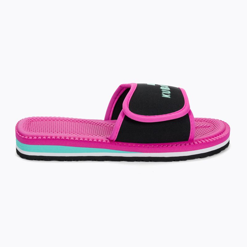 Kubota flip-flops Velcro magenta KKRZ22 2