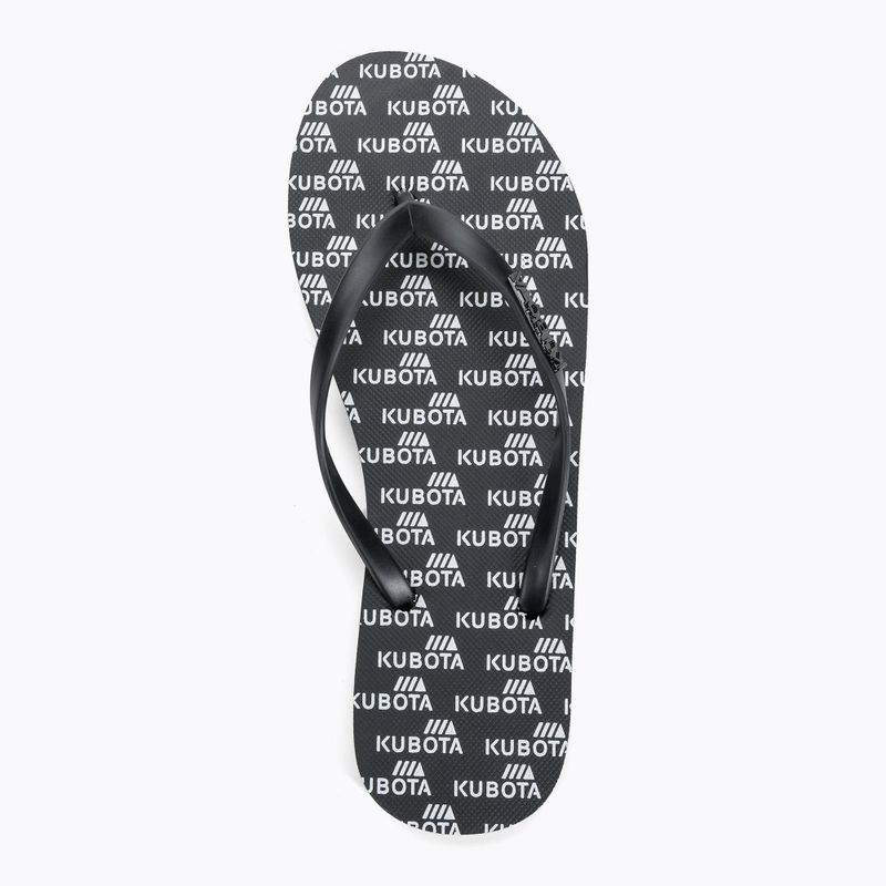 Kubota Easy flip-flops black KJE01 6