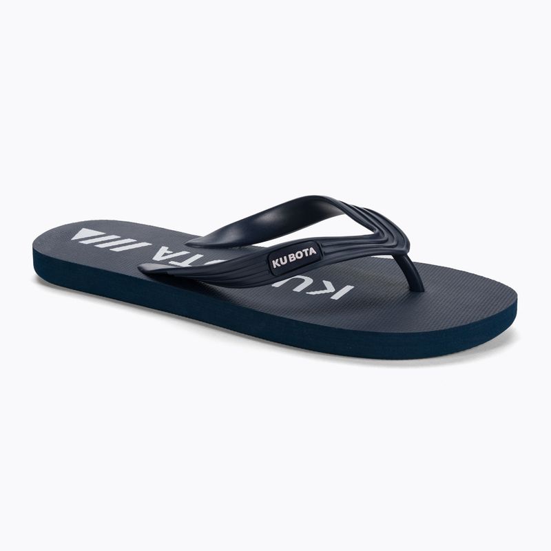 Kubota Classic flip-flops navy blue KJC02