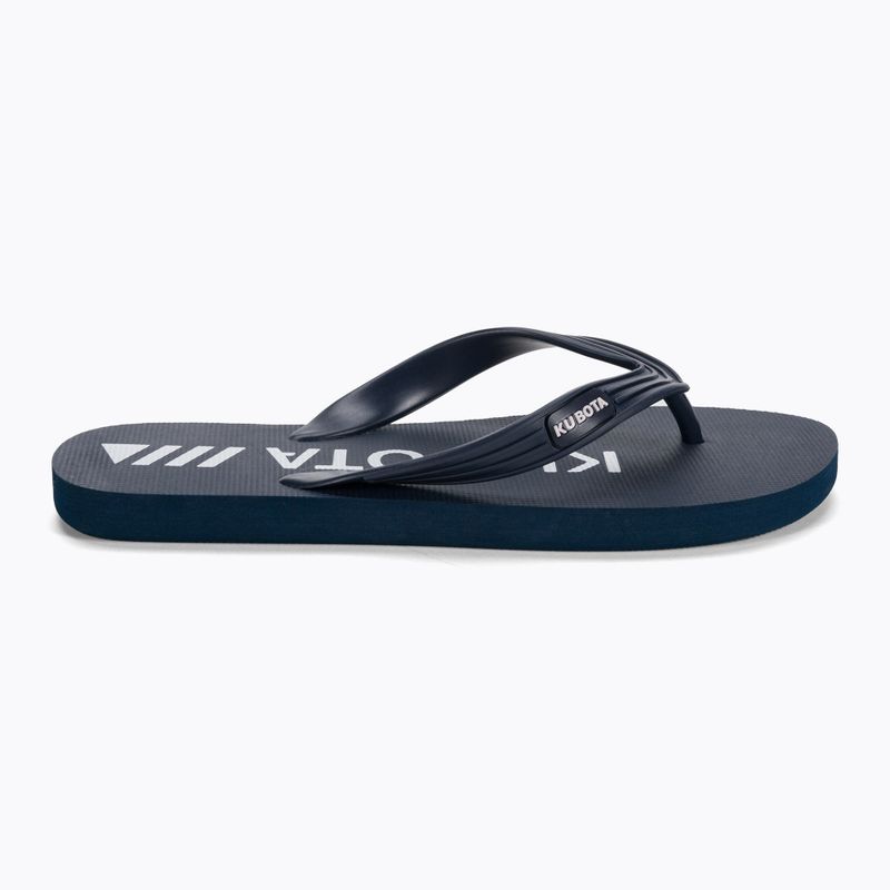 Kubota Classic flip-flops navy blue KJC02 2