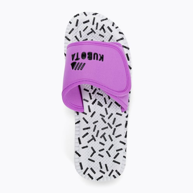 Kubota Flip Flops Velcro Vintage white KKRZ56 6