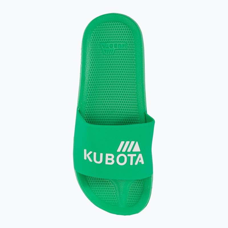 Women's flip-flops Kubota Basic green 6