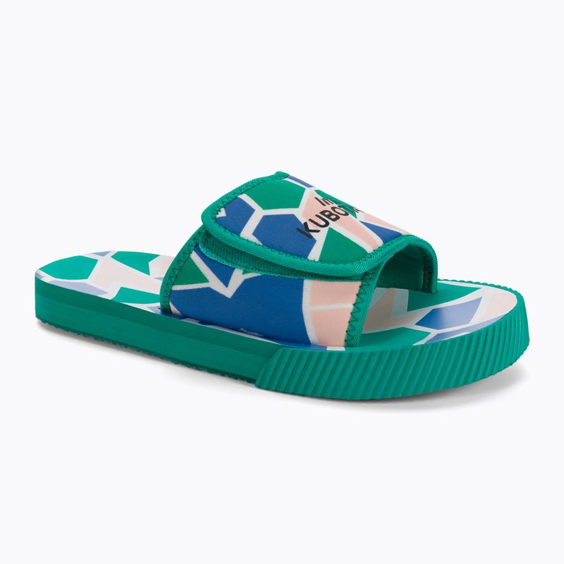 Kubota Velcro 2.0 flip-flops green KKRZ86