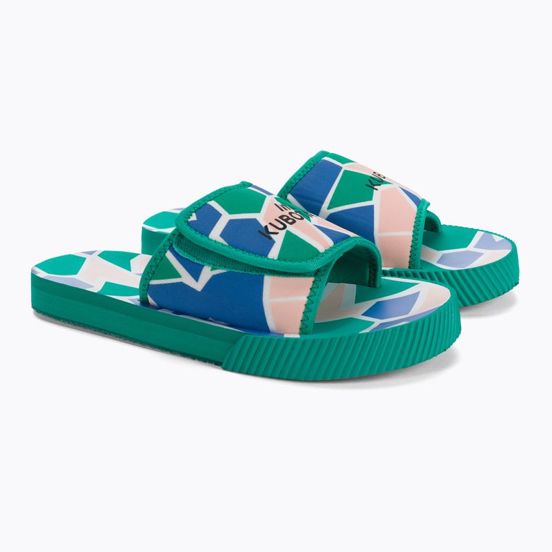 Kubota Velcro 2.0 flip-flops green KKRZ86 5