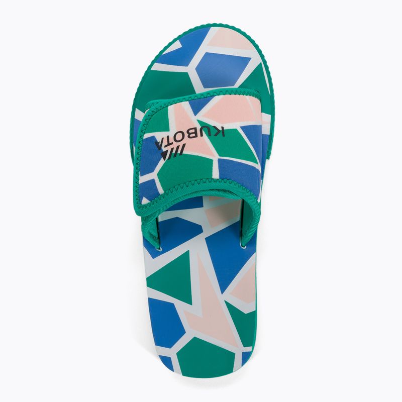 Kubota Velcro 2.0 flip-flops green KKRZ86 6