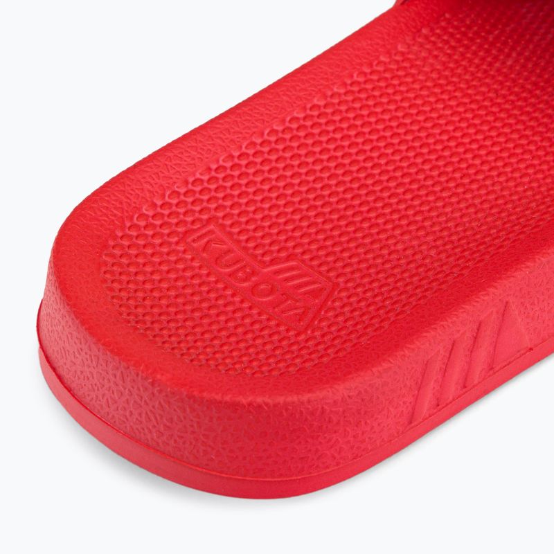 Kubota Basic flip-flops red KKBB-SS22 8