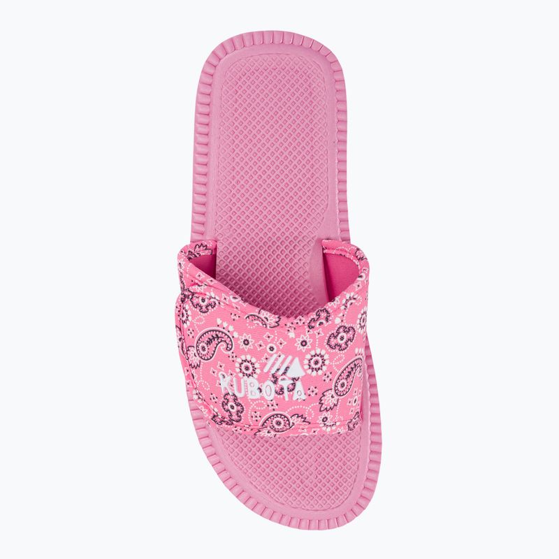 Women's flip-flops Kubota Bandana pink 6