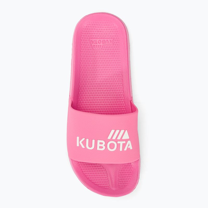 Kubota Basic electric pink slides 6